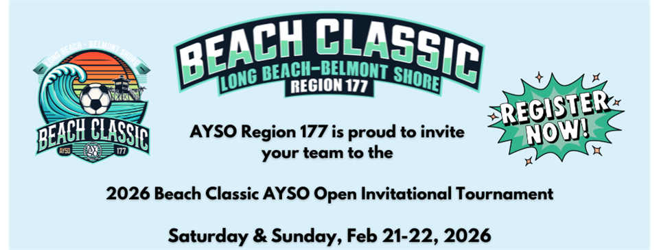AYSO 177 2026 Beach Classic